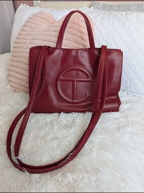 Oxblood Telfar Medium Bag